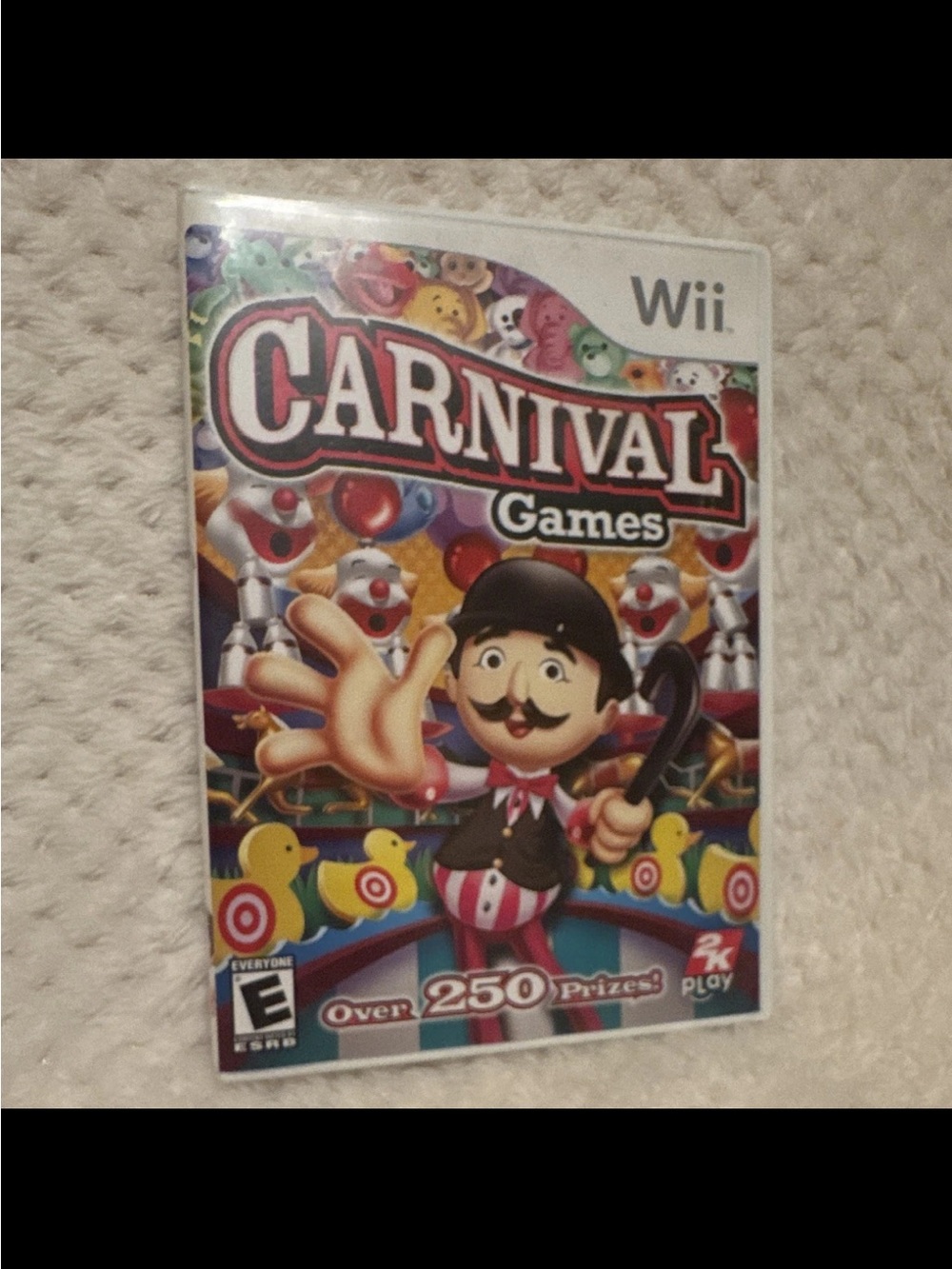 Nintendo Wii Carnival Games - Multicolor Case Art